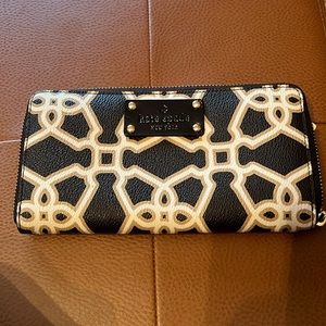 Kate Spade Zip Around Wallet High Capacity